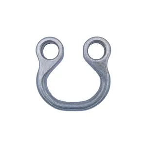 Freno Herradura para Escalada Alpinismo Rapel 8.5cm Aluminio Edelrid Frog